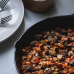 Leftover Meat Hash: One Pot and Under 30-minute Meal!