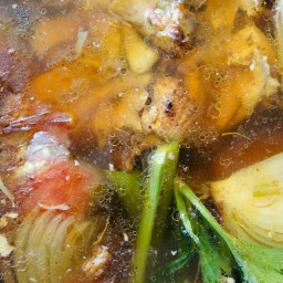 Leftover Roast Chicken Soup Recipe