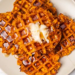 Leftover Sweet Potatoes Make Delicious Next-Day Brunch Waffles