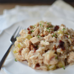 Leftover Thanksgiving Risotto
