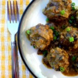 Leftovers: Curry Meatballs