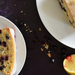 Lemon & Blueberry Cake • Fabulous Family Food by Donna Dundas