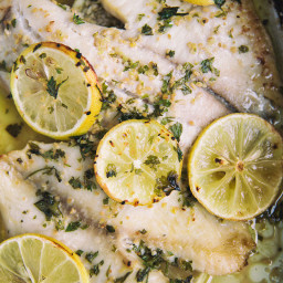 Lemon And Garlic Butter Fish Recipe