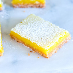 Lemon Bars Recipe with Buttery Crust