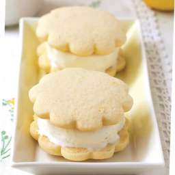 Lemon-Buttermilk Ice Cream Sandwiches