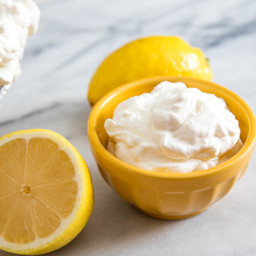 Lemon Chantilly (Whipped Cream)