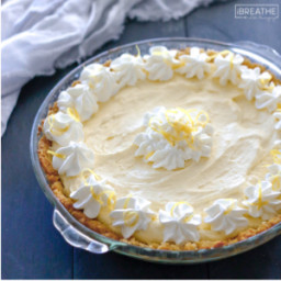 Lemon Cloud Pie - Low Carb and Gluten Free