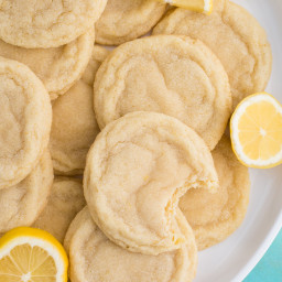 Lemon Cookies (chewy & thick