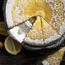 Lemon Cream Butter Cake