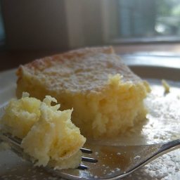 Lemon Cream Butter Cake