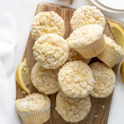 Lemon Cream Cheese Muffins