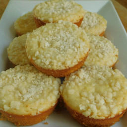 Lemon crumb muffins