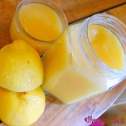 Lemon curd (sans beurre)