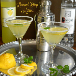 Lemon Drop Martini with Limoncello