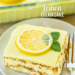 Lemon Eclair Cake