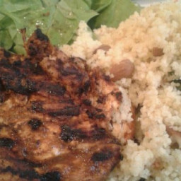 Lemon Grilled Chicken and Bulgur (clean eating)