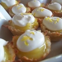 Lemon Macaroon Tartlets Recipe