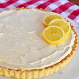 Lemon Mascarpone Tart Recipe (Easy Italian Dessert!)