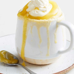 Lemon microwave mug cake
