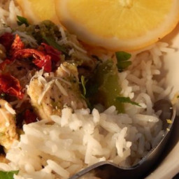 Lemon-Parmesan Chicken and Rice Bowl Recipe