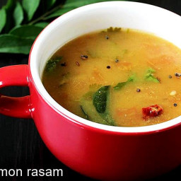 Lemon rasam recipe | South Indian rasam | Nimmakaya pappu charu