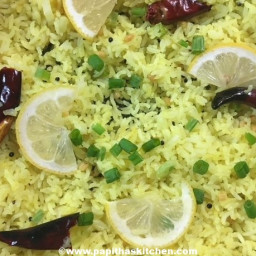 Lemon Rice Recipe | South Indian Recipe