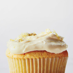 Lemon-Ricotta Cupcakes with Fluffy Lemon Frosting