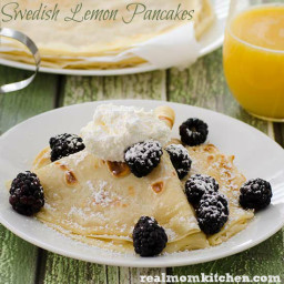 Lemon Swedish Pancakes