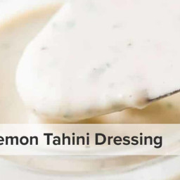 Lemon Tahini Dressing