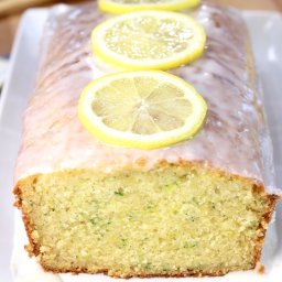 Lemon Zucchini Cake {with Buttermilk Lemon Glaze}