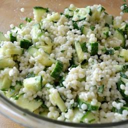 Lemony Cucumber Couscous Salad