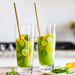 Lemony Cucumber Mint Mocktail Recipe