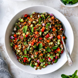 Lentil Salad {Easy & Healthy}