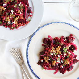 Lentil Salad With Baby Beets and Feta
