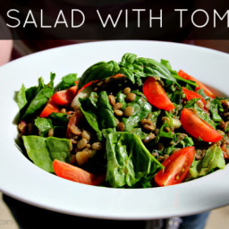Lentil Salad with Tomatoes