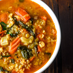 Lentil Soup with Mexican Chorizo