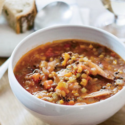 Lentil Soup with Smoked Turkey