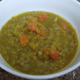 Lentils with Curry and Carrots
