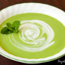 Lettuce and Pea Soup