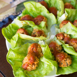Lettuce Cups with Red Pepper Lentils