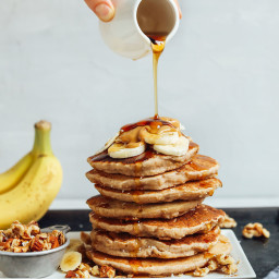 Life-Changing Banana Walnut Pancakes (GF)