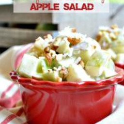 Light and Creamy Apple Salad