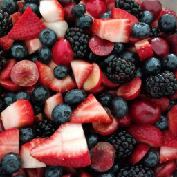 Light and Refreshing Berry Fruit Salad