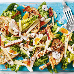 Lighter chicken Caesar salad recipe