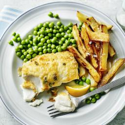 Lighter fish and chips