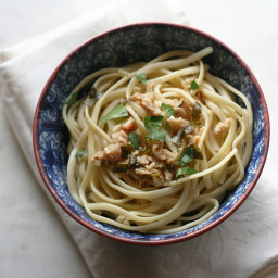 Lighter Linguine with Clam Sauce