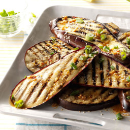 Lime and Sesame Grilled Eggplant Recipe