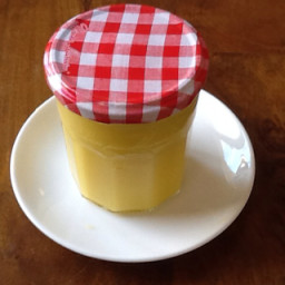 Lime curd in the microwave 
