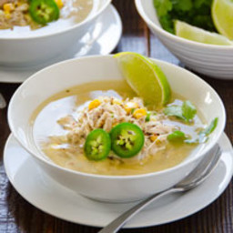 Lime Quinoa and Chicken Soup