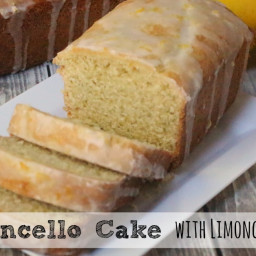 Limoncello Cake with Limoncello Glaze